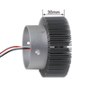 Applique da parete RGB Girasole rotondo 3W Alluminio 85-265V per interni Casa Bar Soggiorno Corridoio Applique da parete per hotel Colorata