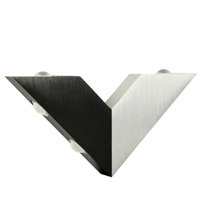 New Modern Triangle Lampada in alluminio Lampada da parete per interni 6 LED V Shape Sconce