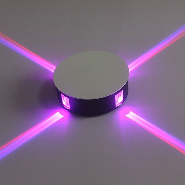 Lampada da parete a LED per hotel 12W RGB con controller Cross Star Miglior prezzo Nuovo Wandlampe decorativo per interni