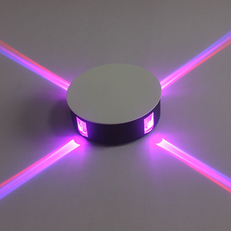 Lampada da parete a LED per hotel 12W RGB con controller Cross Star Miglior prezzo Nuovo Wandlampe decorativo per interni