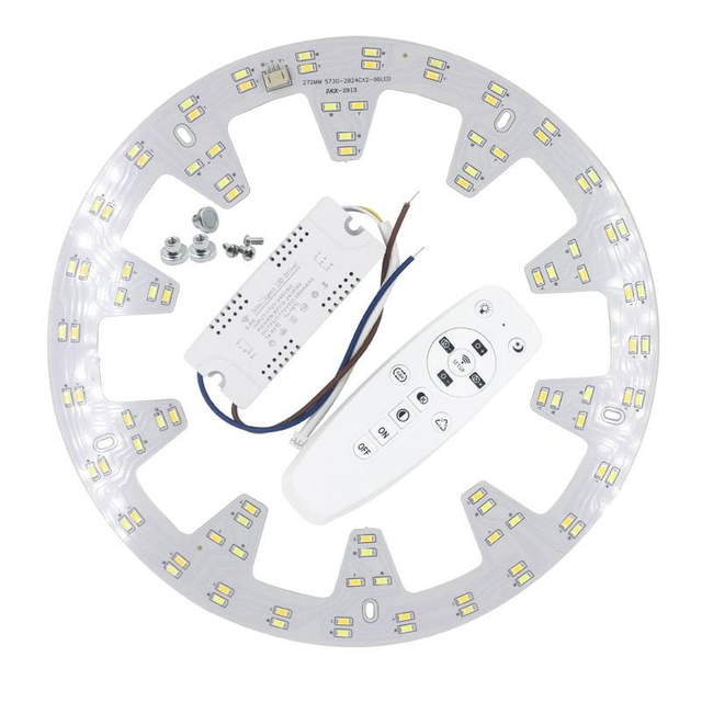 2x24W LED illuminazione a soffitto 2.4G WIFI telecomando di controllo della connessione del telefono cellulare per la plafoniera della cucina del soggiorno