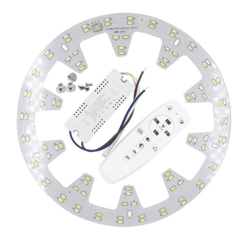 2x24W LED illuminazione a soffitto 2.4G WIFI telecomando di controllo della connessione del telefono cellulare per la plafoniera della cucina del soggiorno