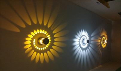 Lampada da parete a soffitto a LED rgb poroso a soffitto con telecomando per interni Ristorante Bar luce applique cortile, novità