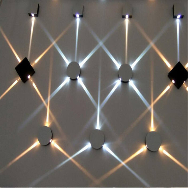 Applique a LED Lampada da parete moderna semplice per soggiorno Sala da pranzo Corpo in alluminio acrilico Apparecchio per la decorazione della casa