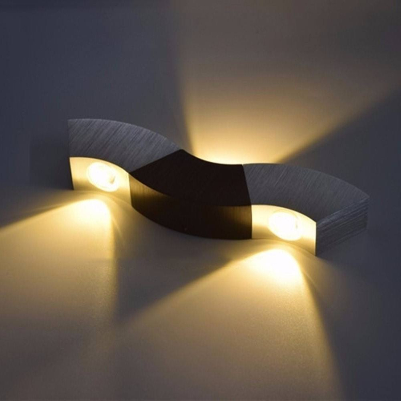 Installazione semplice e rapida Lampada da parete a LED per interni Decorazione per soggiorno Applique da parete Apparecchio di illuminazione per la casa Lampada per scale a soppalco