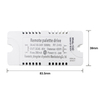 2.4G WIFI Safety Plastic Driver 15-24W Connessione Bluetooth Illuminazione Trasformatore di alimentazione AC100-240VLED Plafoniera