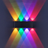8W Simple Nordice style Luce per interni a risparmio energetico verso l'alto e verso il basso Luce per scale a LED in alluminio con applique a LED per scale
