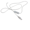 Cavo a 2 linee da 0,75 mm Cavo da 1,8 m On Off Cavo di alimentazione per lampada a LED con interruttore a pulsante Spina UE / USA Commutazione luce Prolunga cavo trasparente