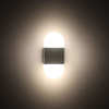 Applique da parete di alta qualità per camera d'albergo per comodino interno Lampada da parete in acrilico nero ad angolo retto Applique da parete a led da 6W con prezzo di fabbrica