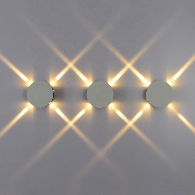 Lampada da parete a LED Lampada da letto accanto a parete Applique per la casa Decorazione per interni Illuminazione Corridoio Applique da parete in alluminio
