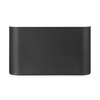 Nuova moderna lampada a LED in alluminio lampada da comodino lampada da parete camera bagno specchio luce Long Wave Black and White Shell