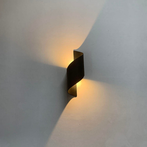 Lampada da parete moderna a led per interni Lampada per scale da comodino Loft Soggiorno Up Down Home Hallway 12W Indoor Outdoor Applique da parete impermeabili