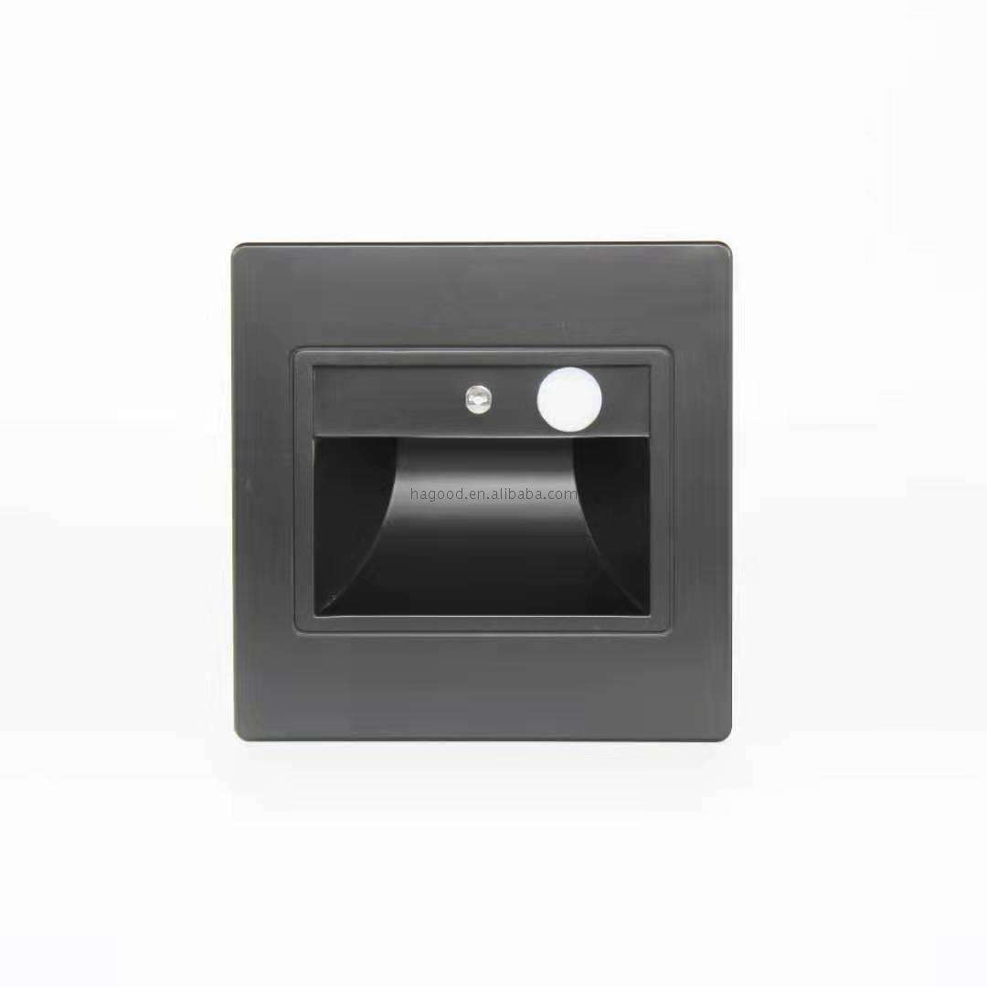 Vendita calda Night Light PIR Detector + Sensor Foot Lamp LED Stair Light per hotel Home Scale utilizzando lampade a basso prezzo