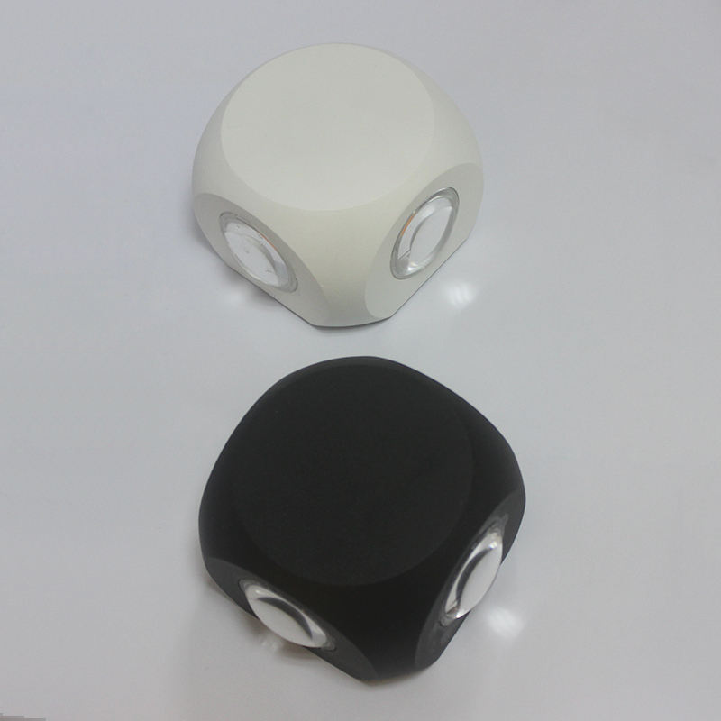 Lampada da parete a led 4W per esterni a led impermeabile edificio esterno cancello balcone giardino cortile