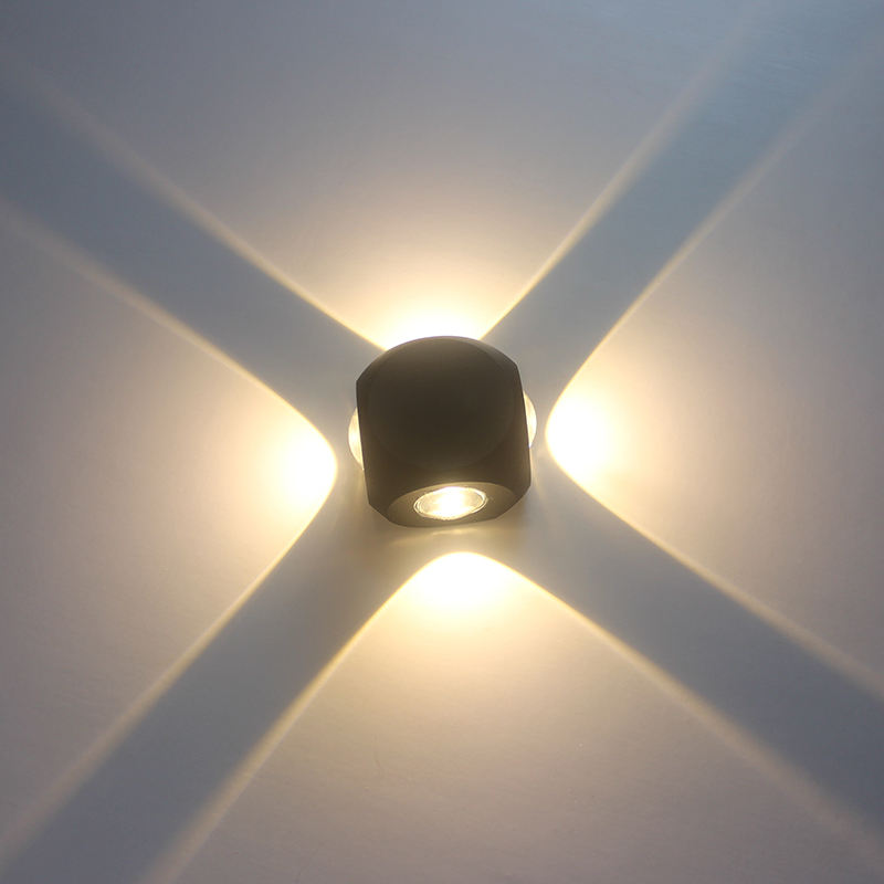 Hot Black White Shell 4W Lampada da parete per interni a LED per camera d'albergo Applique da parete in alluminio di alta qualità per la vendita calda