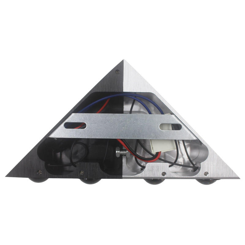 Lampada da parete a triangolo a LED 5W Lampada da parete per soggiorno per interni AC85-265V Lampada da parete per scale in alluminio Luci ad alta potenza