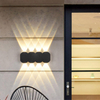 Nuova fabbrica all'ingrosso IP65 alluminio impermeabile esterno su e giù applique da parete applique da parete a led per la casa con prezzo di fabbrica