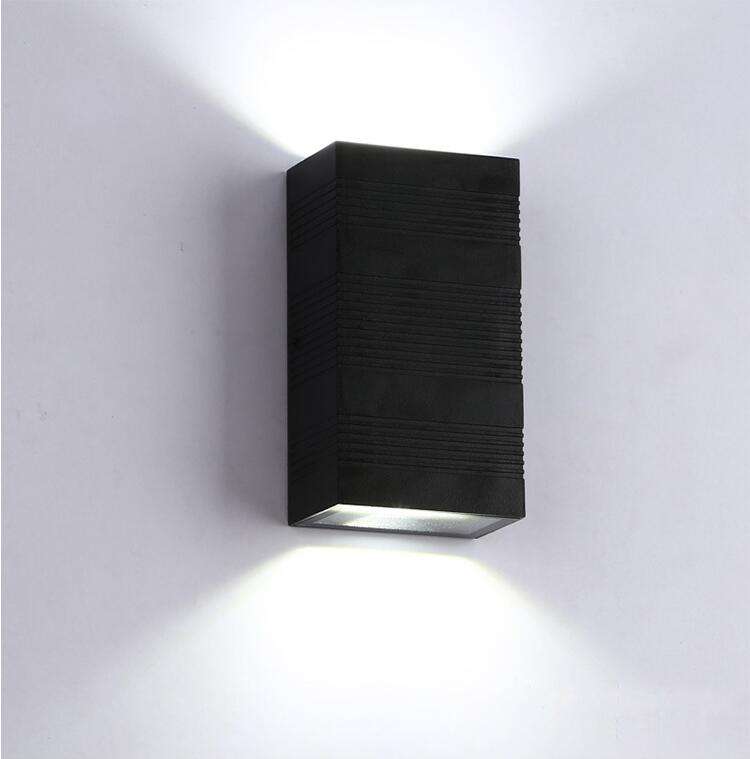 Up And Down COB Lampade da parete moderne a LED 10W Illuminazione per esterni per interni Applique da parete impermeabile a parete