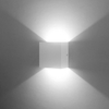 6W Lampada da parete impermeabile per esterni moderna semplice creativa Lampada da cortile a LED Lampada da cancello Lampada da parete per balcone da giardino