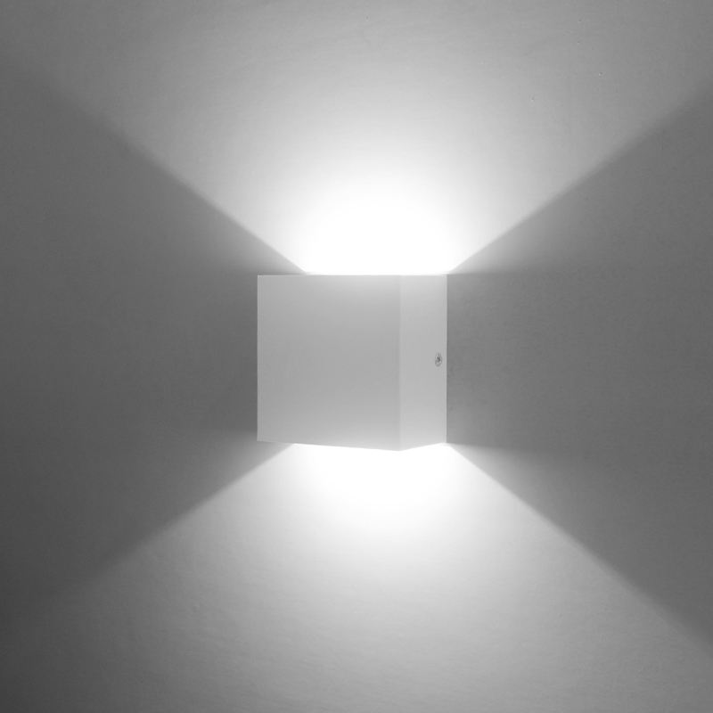6W Lampada da parete impermeabile per esterni moderna semplice creativa Lampada da cortile a LED Lampada da cancello Lampada da parete per balcone da giardino
