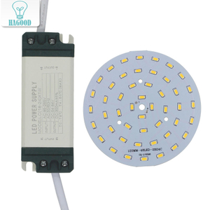 SMD5730 Chip a diodi emettitori di luce + alimentatore LED con guscio in plastica per plafoniera a LED