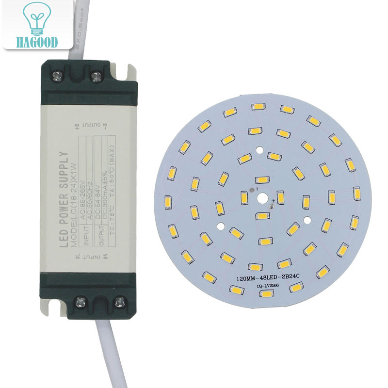 SMD5730 Chip a diodi emettitori di luce + alimentatore LED con guscio in plastica per plafoniera a LED