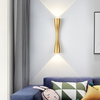 Lampada da parete di personalità nordica Semplice lampada da parete a led per soggiorno Lampada da parete per corridoio dell'hotel Illuminazione verso il basso